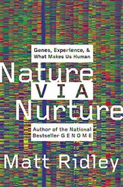 Cover art for NATURE VIA NURTURE