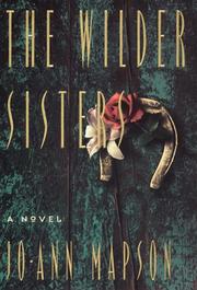 Cover art for THE WILDER SISTERS
