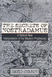 Book Cover for THE SECRETS OF NOSTRADAMUS