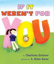 Book Cover for IF IT WEREN’T FOR YOU