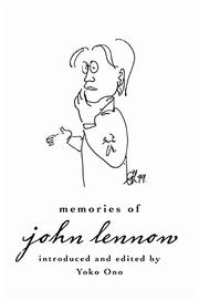 MEMORIES OF JOHN LENNON by Yoko Ono