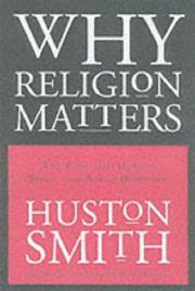 Cover art for WHY RELIGION MATTERS
