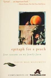 Book Cover for EPITAPH FOR A PEACH
