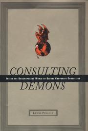 Cover art for CONSULTING DEMONS