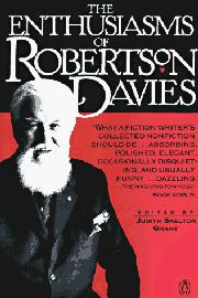 Cover art for THE ENTHUSIASMS OF ROBERTSON DAVIES