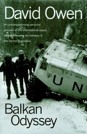 Cover art for BALKAN ODYSSEY