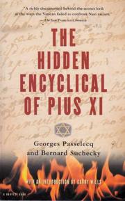Cover art for THE HIDDEN ENCYCLICAL OF PIUS XI