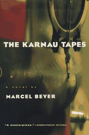 Cover art for THE KARNAU TAPES