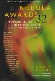 Cover art for NEBULA AWARDS 32