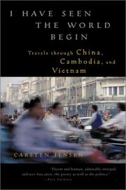 Cover art for I HAVE SEEN THE WORLD BEGIN