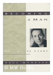 Cover art for BECOMING A MAN