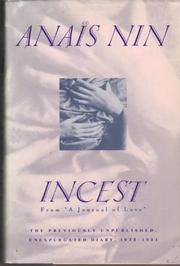 Cover art for INCEST