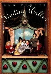 Cover art for FINDING WALTER