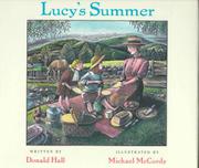 Book Cover for LUCY'S SUMMER
