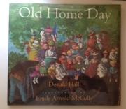 Cover art for OLD HOME DAY