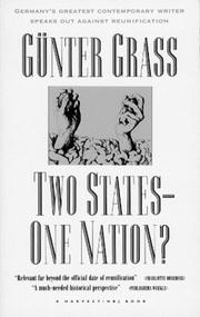 Book Cover for TWO STATES, ONE NATION?