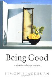 Book Cover for BEING GOOD
