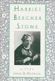 Cover art for HARRIET BEECHER STOWE