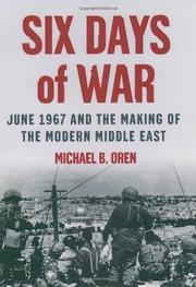Cover art for SIX DAYS OF WAR