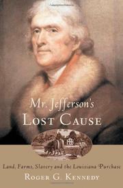 Book Cover for MR. JEFFERSON’S LOST CAUSE
