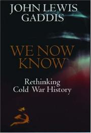 Book Cover for WE NOW KNOW