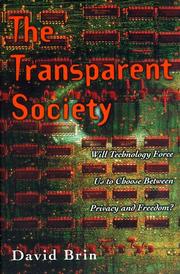 Cover art for THE TRANSPARENT SOCIETY