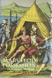 Cover art for MARVELOUS POSSESSIONS