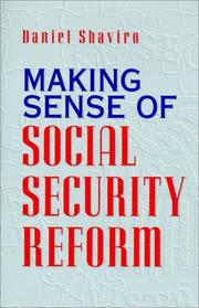 Cover art for MAKING SENSE OF SOCIAL SECURITY REFORM