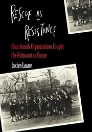 Cover art for RESCUE AS RESISTANCE