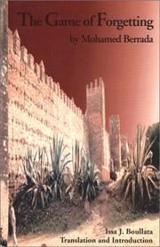 Cover art for THE GAME OF FORGETTING
