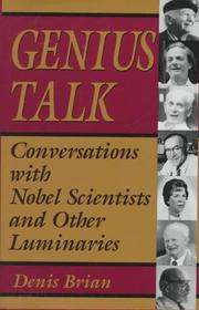 Cover art for GENIUS TALK