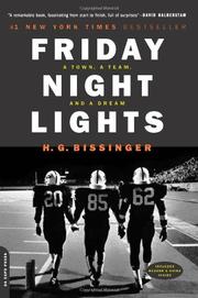 Cover art for FRIDAY NIGHT LIGHTS: A Town, a Team, and a Dream