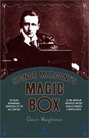 Cover art for SIGNOR MARCONI’S MAGIC BOX