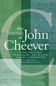 Cover art for THE JOURNALS OF JOHN CHEEVER