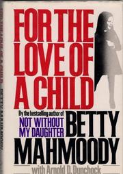 Cover art for FOR THE LOVE OF A CHILD