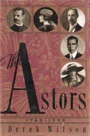 Cover art for THE ASTORS 1763-1992