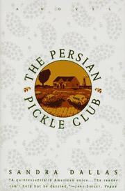 Cover art for THE PERSIAN PICKLE CLUB