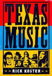 Cover art for TEXAS MUSIC