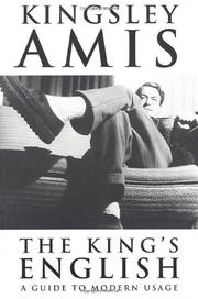 Book Cover for A KING'S ENGLISH