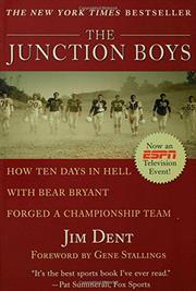 THE JUNCTION BOYS by Jim Dent