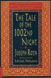 Cover art for THE TALE OF THE 1002ND NIGHT