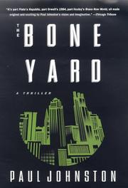 Cover art for THE BONE YARD