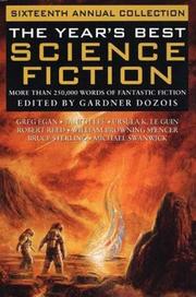 Cover art for THE YEAR'S BEST SCIENCE FICTION