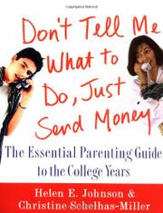 Book Cover for DON’T TELL ME WHAT TO DO, JUST SEND MONEY