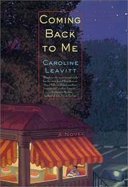 Cover art for COMING BACK TO ME