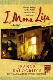 Cover art for I, MONA LISA
