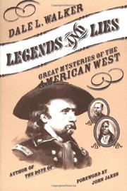 Cover art for LEGENDS AND LIES