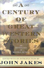 Book Cover for A CENTURY OF GREAT WESTERN STORIES