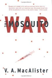 Cover art for THE MOSQUITO WAR
