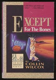 Cover art for EXCEPT FOR THE BONES